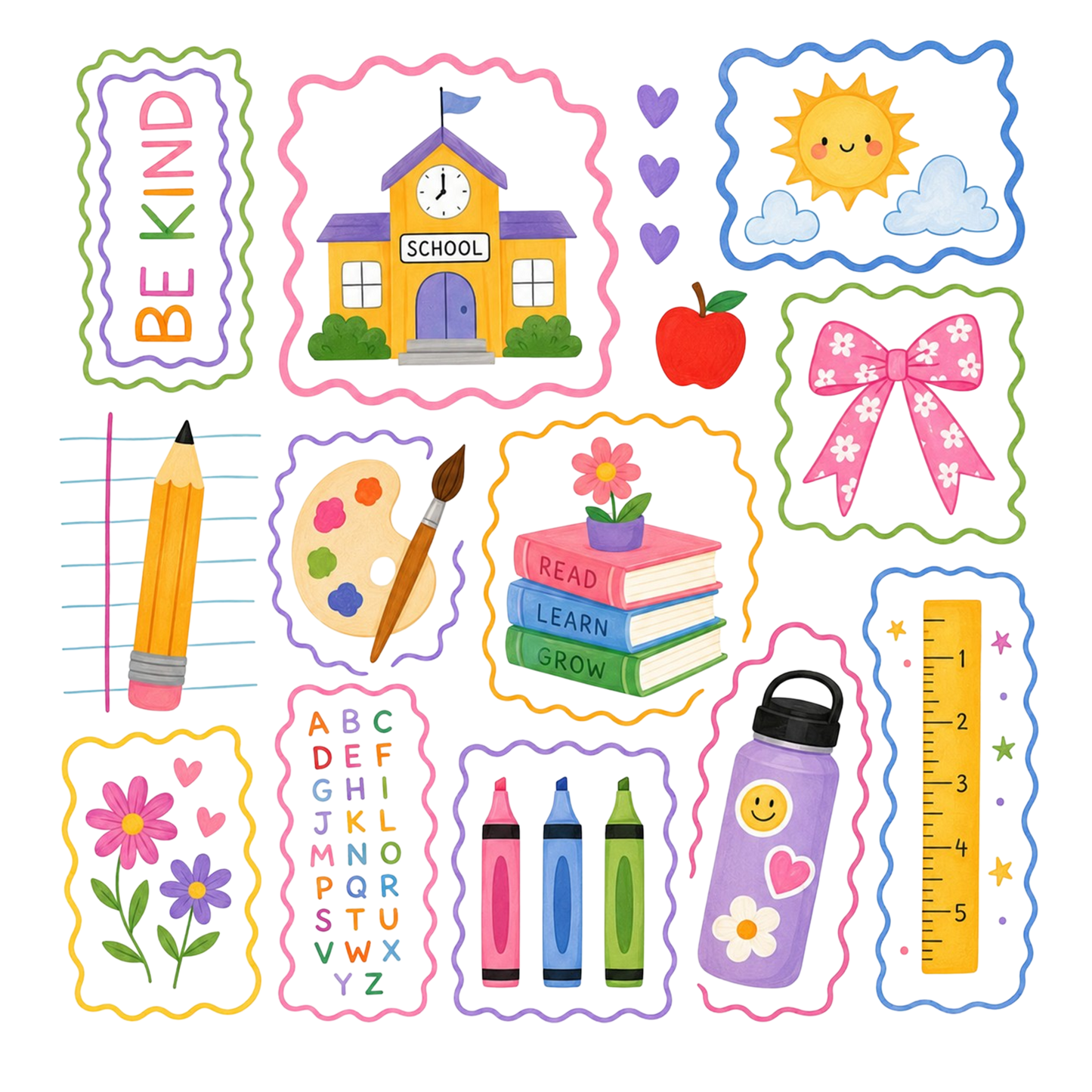 Colorful Doodle PNG