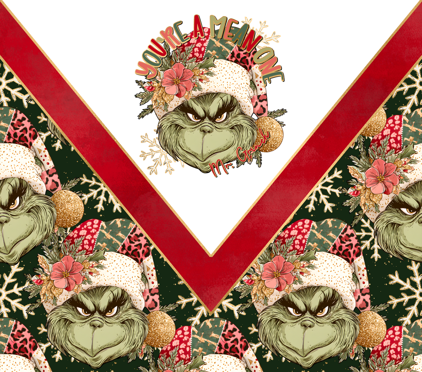 Green Guy Seamless / Tumbler PNG