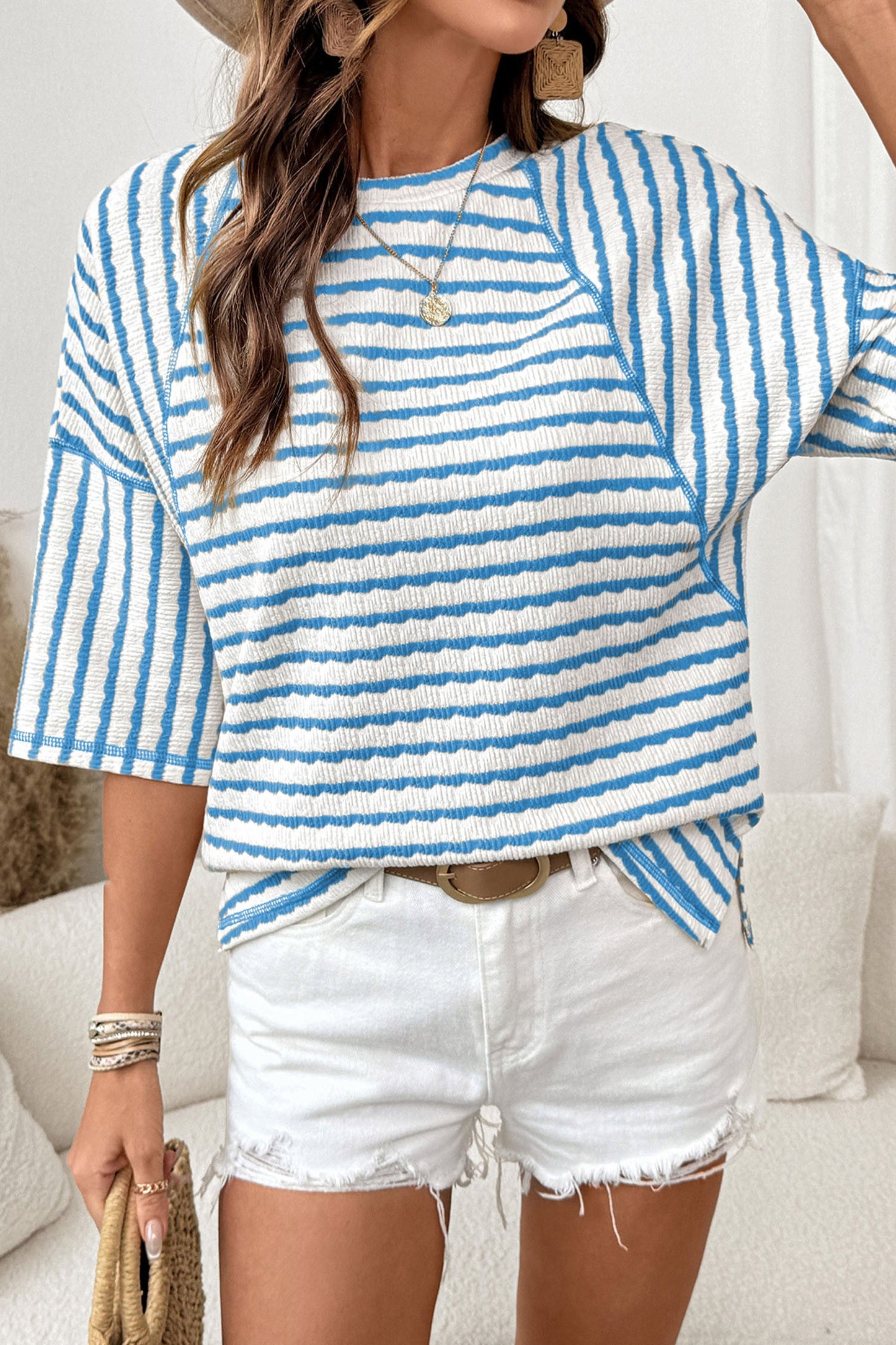Stripe Knit Top