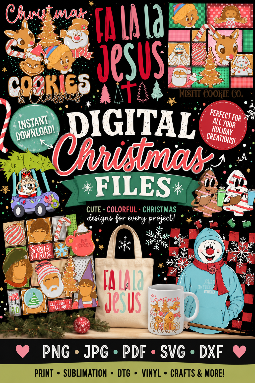 Christmas PNG Bundle