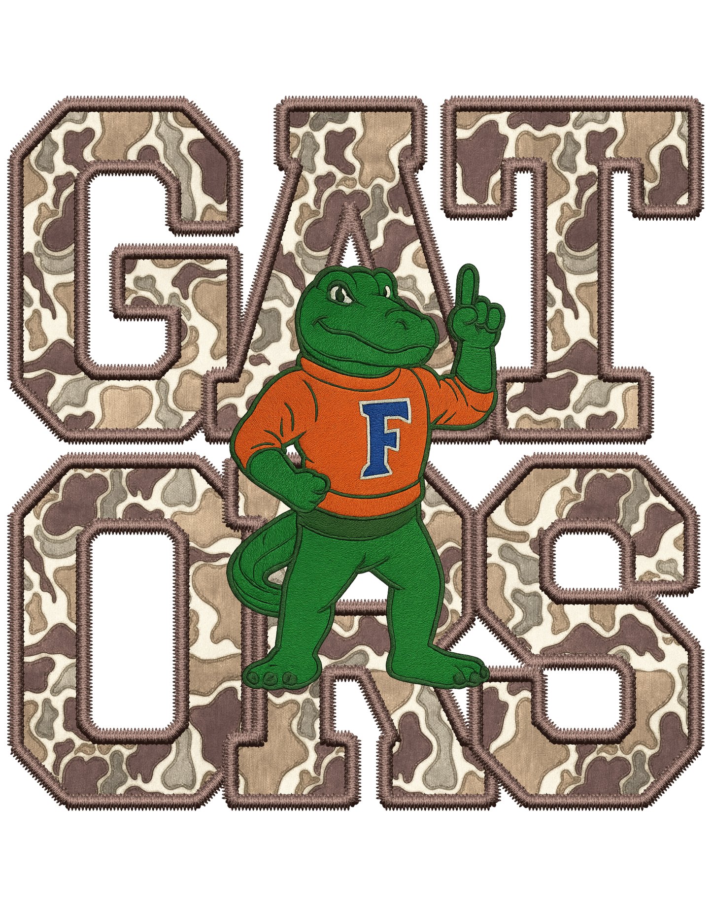Camo Mascot PNG
