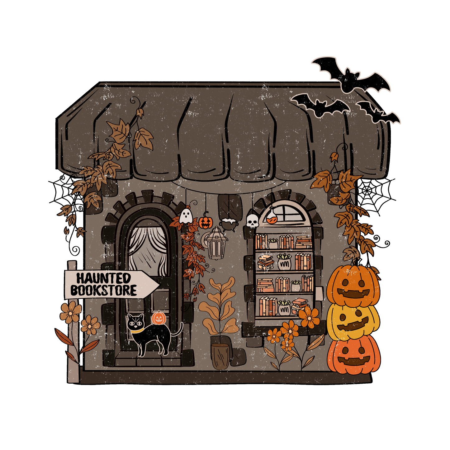 Haunted Bookstore PNG