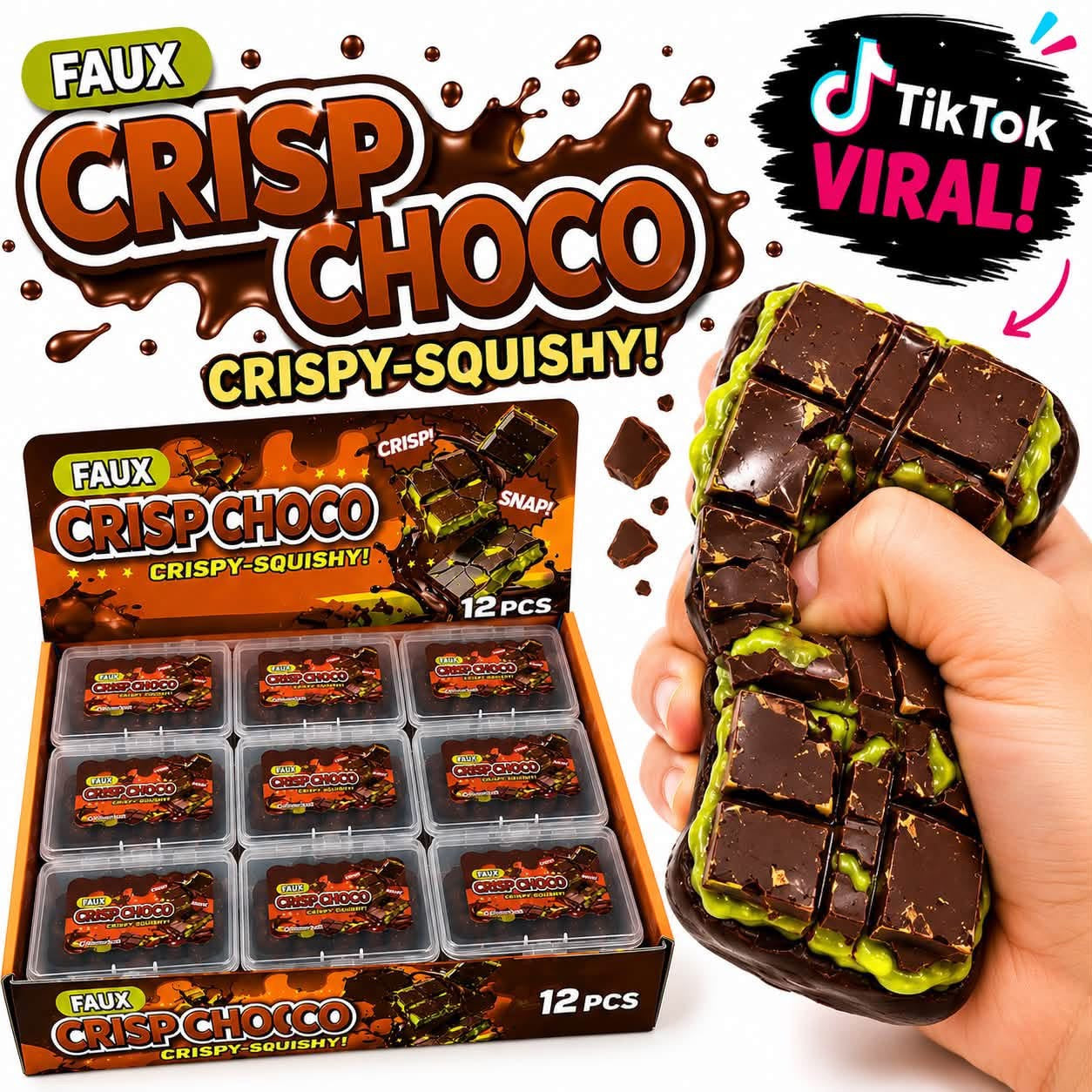 Crunchy Chocolate Squishy