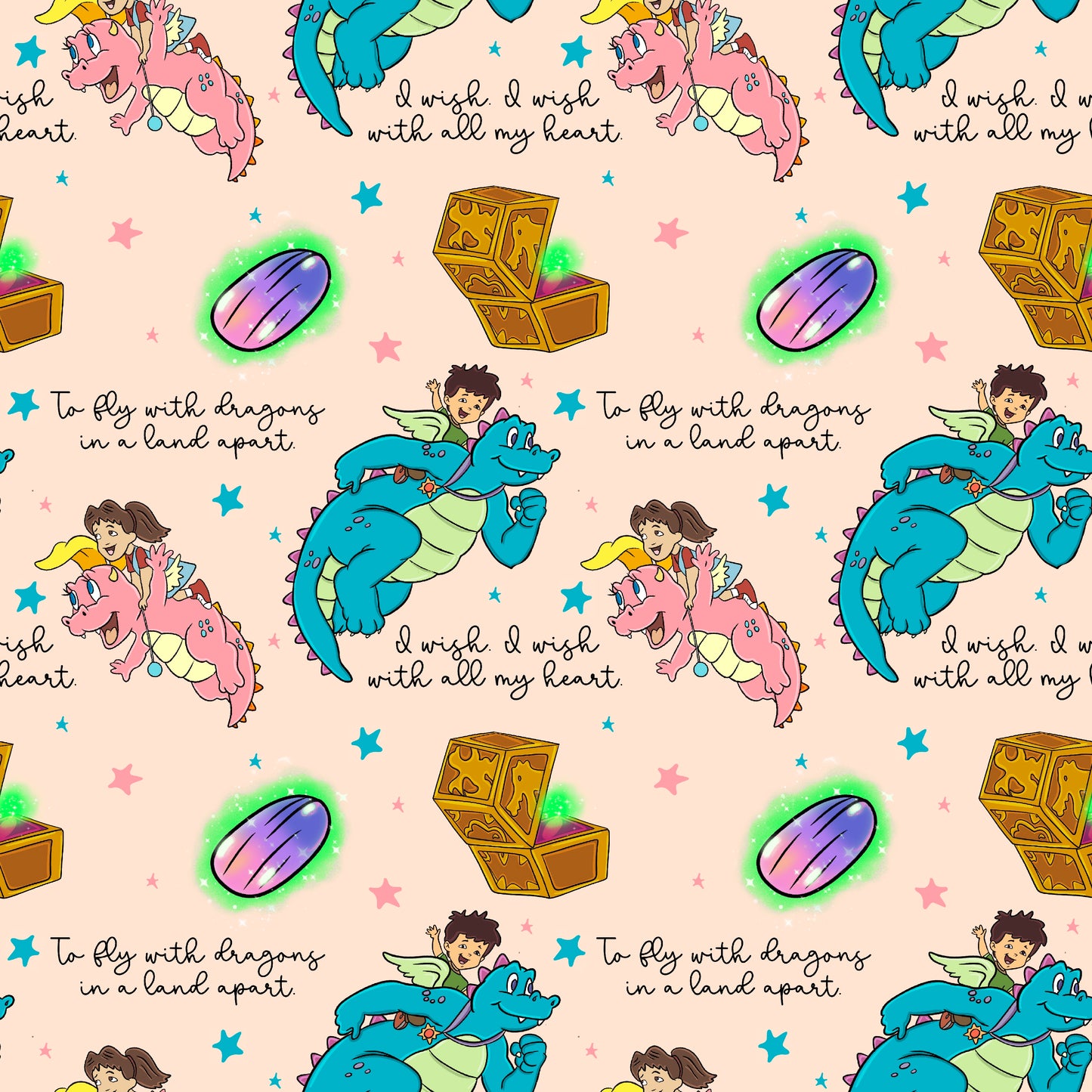Dragon Tales Seamless