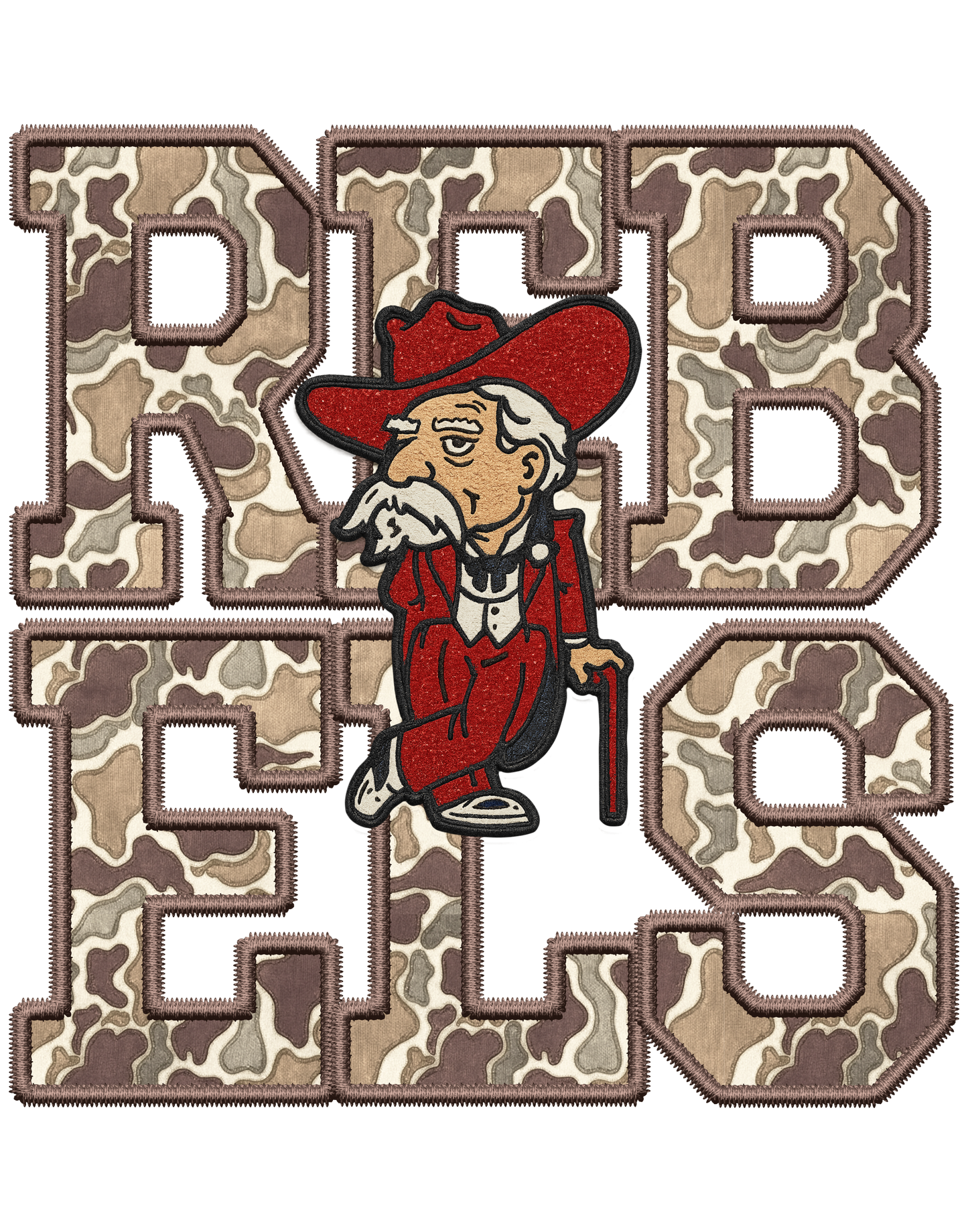Camo Mascot PNG