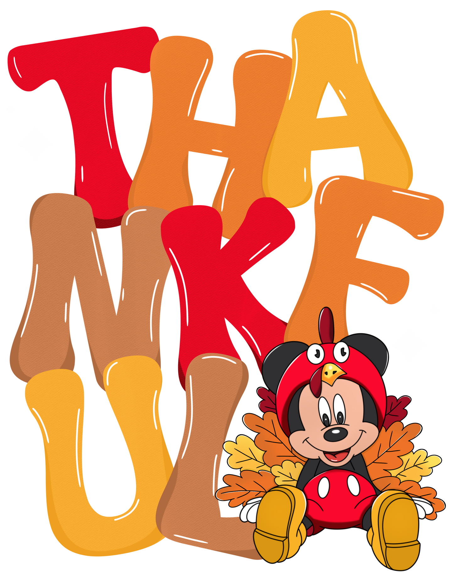 Thankful Mouse PNG