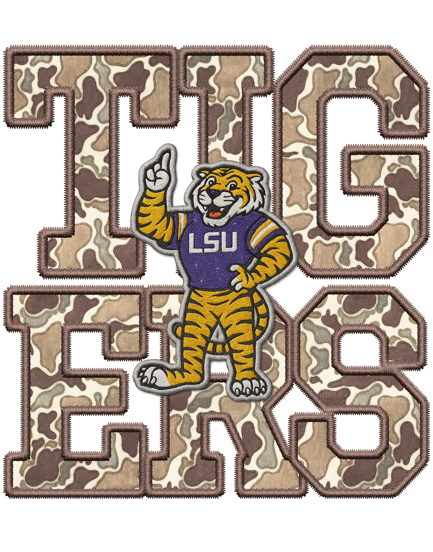 Camo Mascot PNG