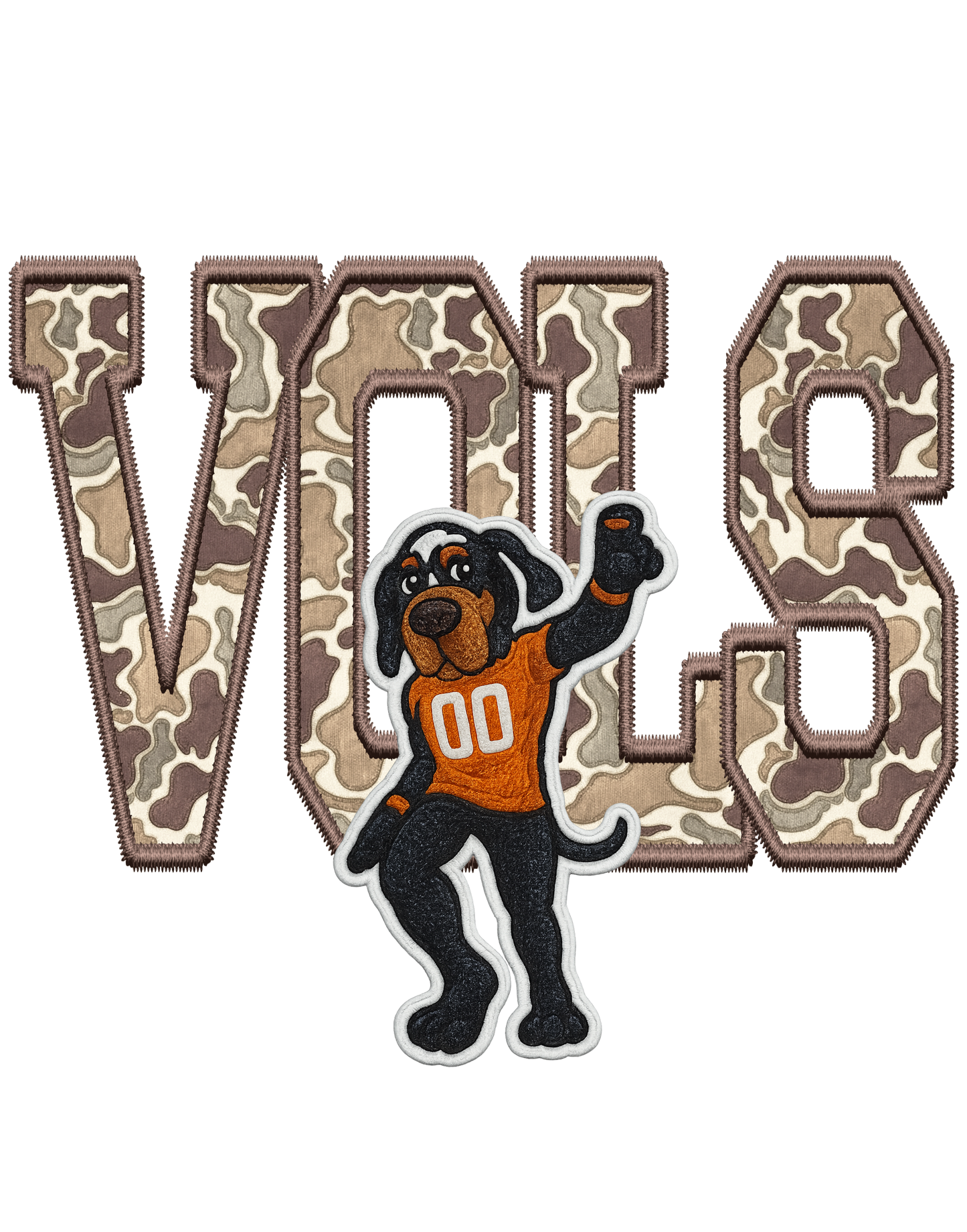 Camo Mascot PNG